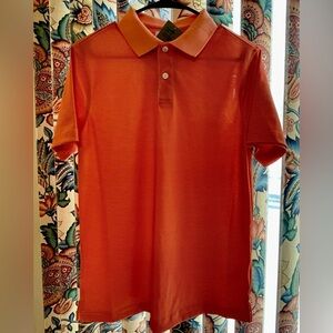 NWT- soft, orange, classic men’s breathable
Tennis- golf shirt-
